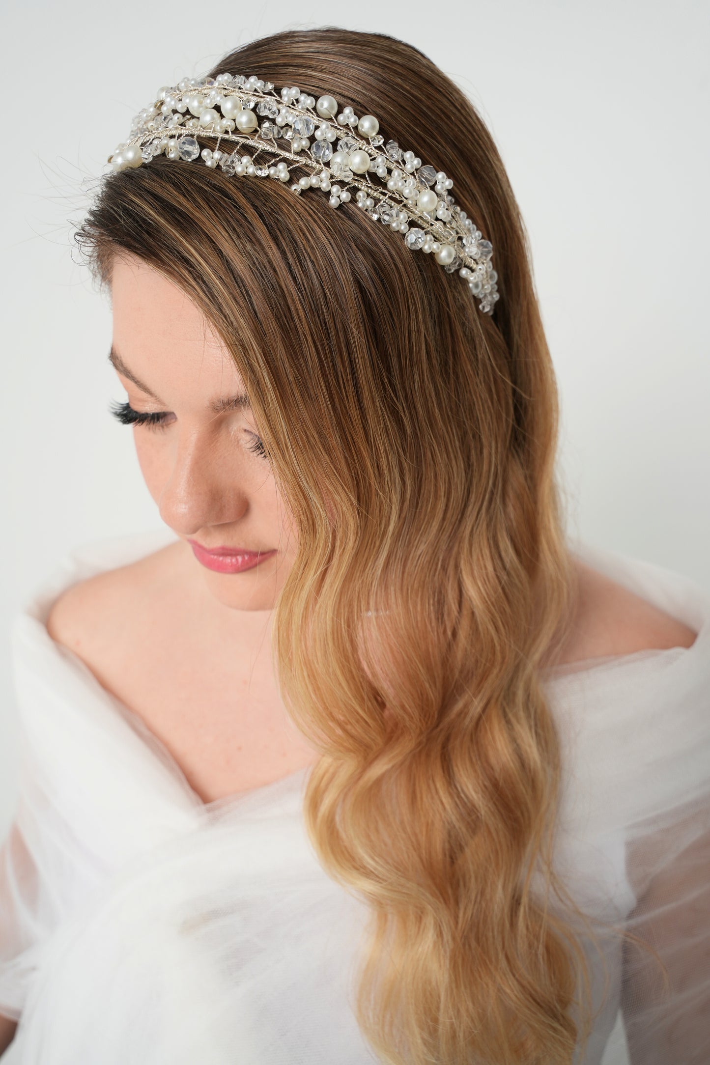 Anthi Bridal Headband Tiara