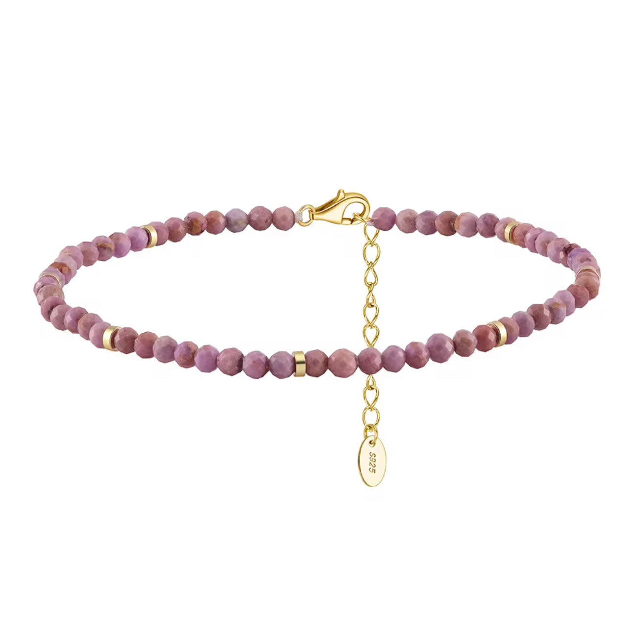 Lavender Anklet Bracelet