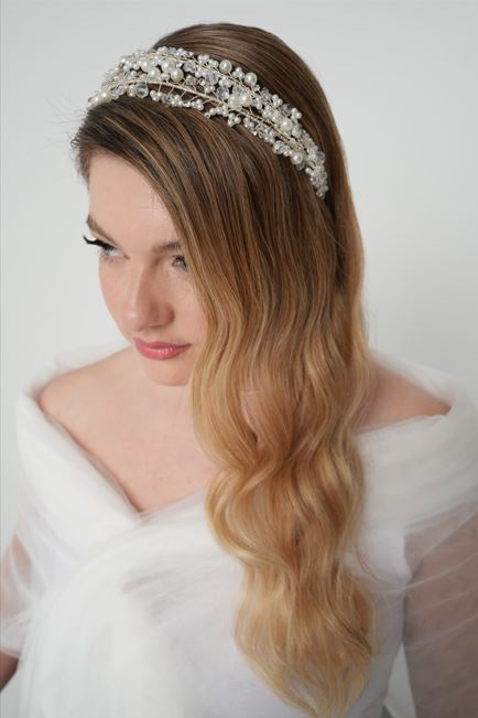 Anthi Bridal Headband Tiara