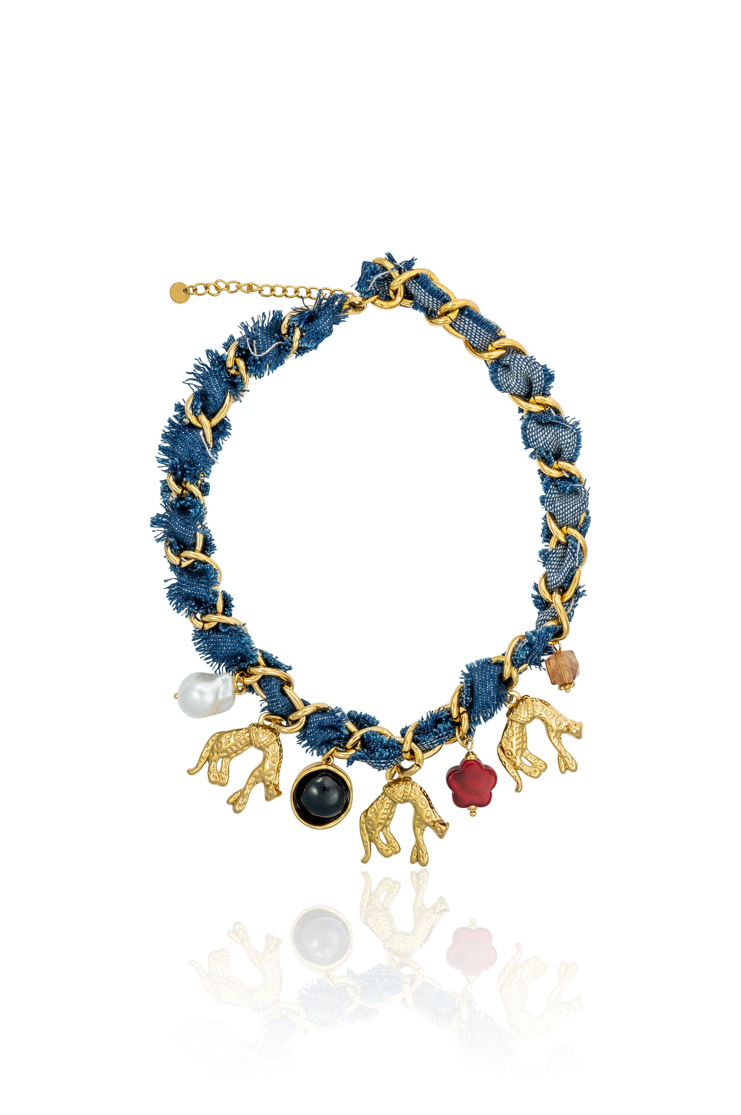 Blue Jeans Necklace