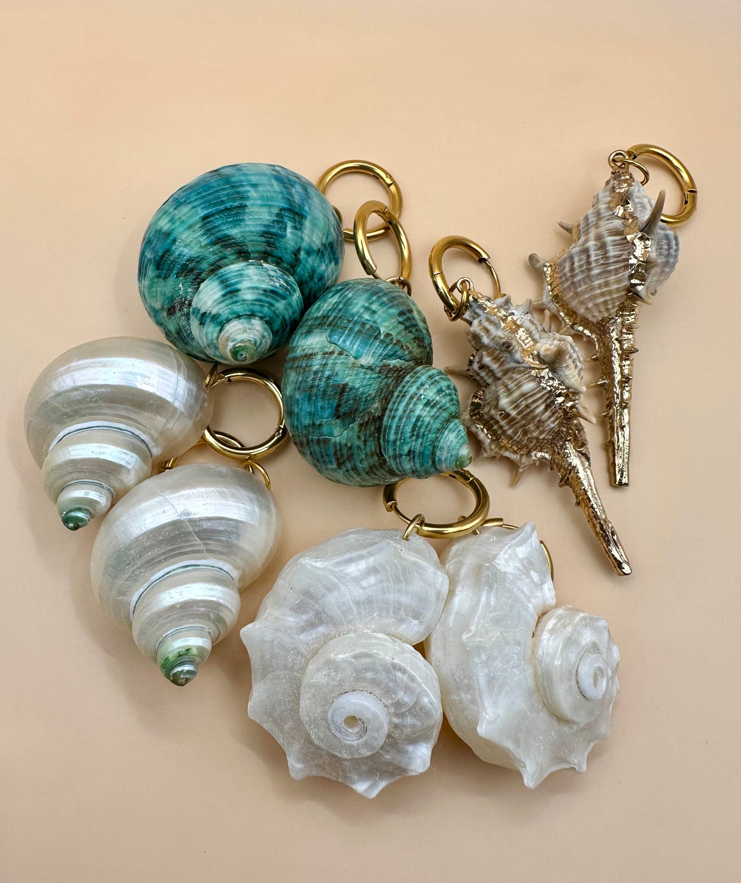 Amorgos Seashell Earrings