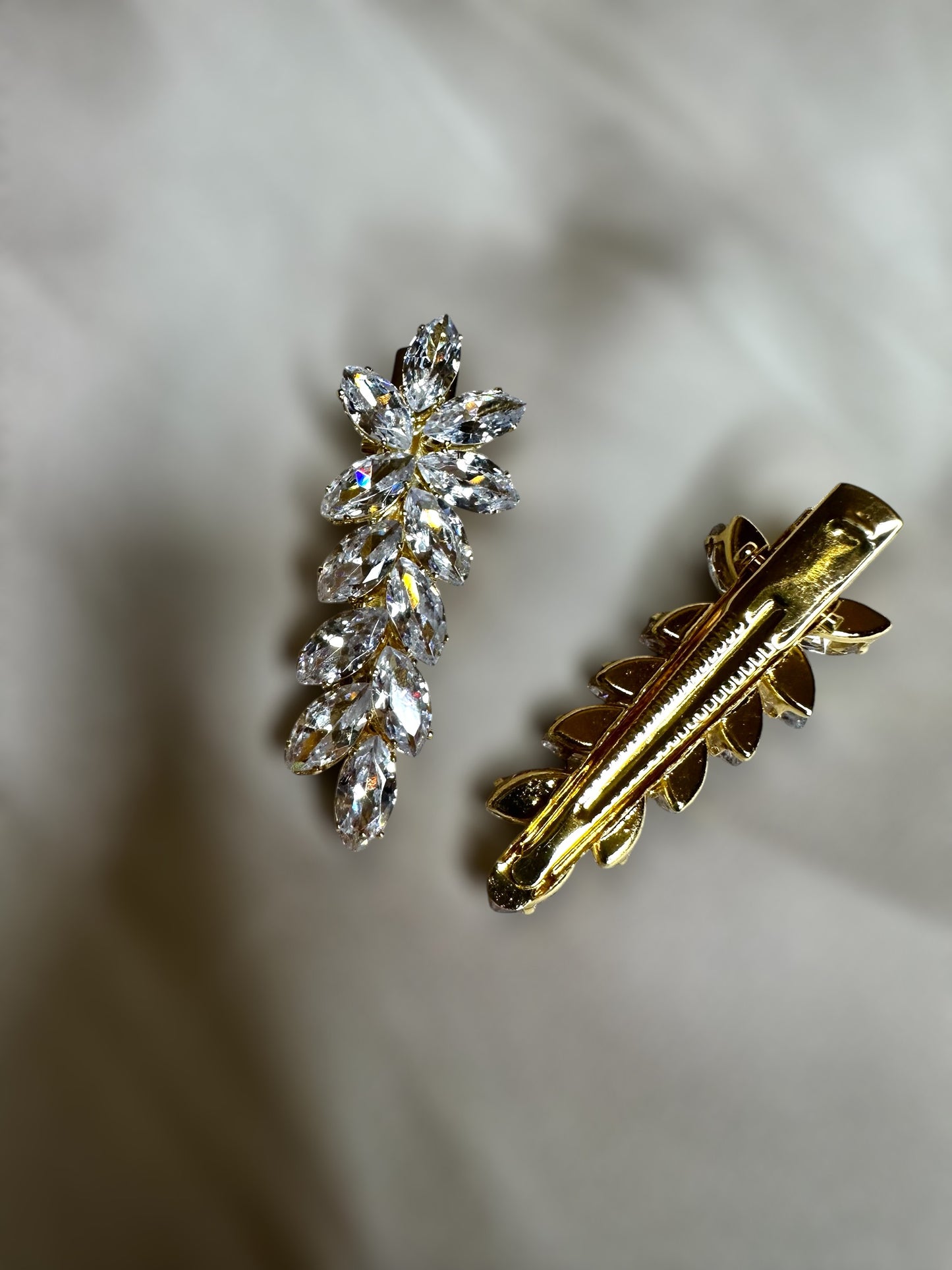 Rhinestone Hair Clips