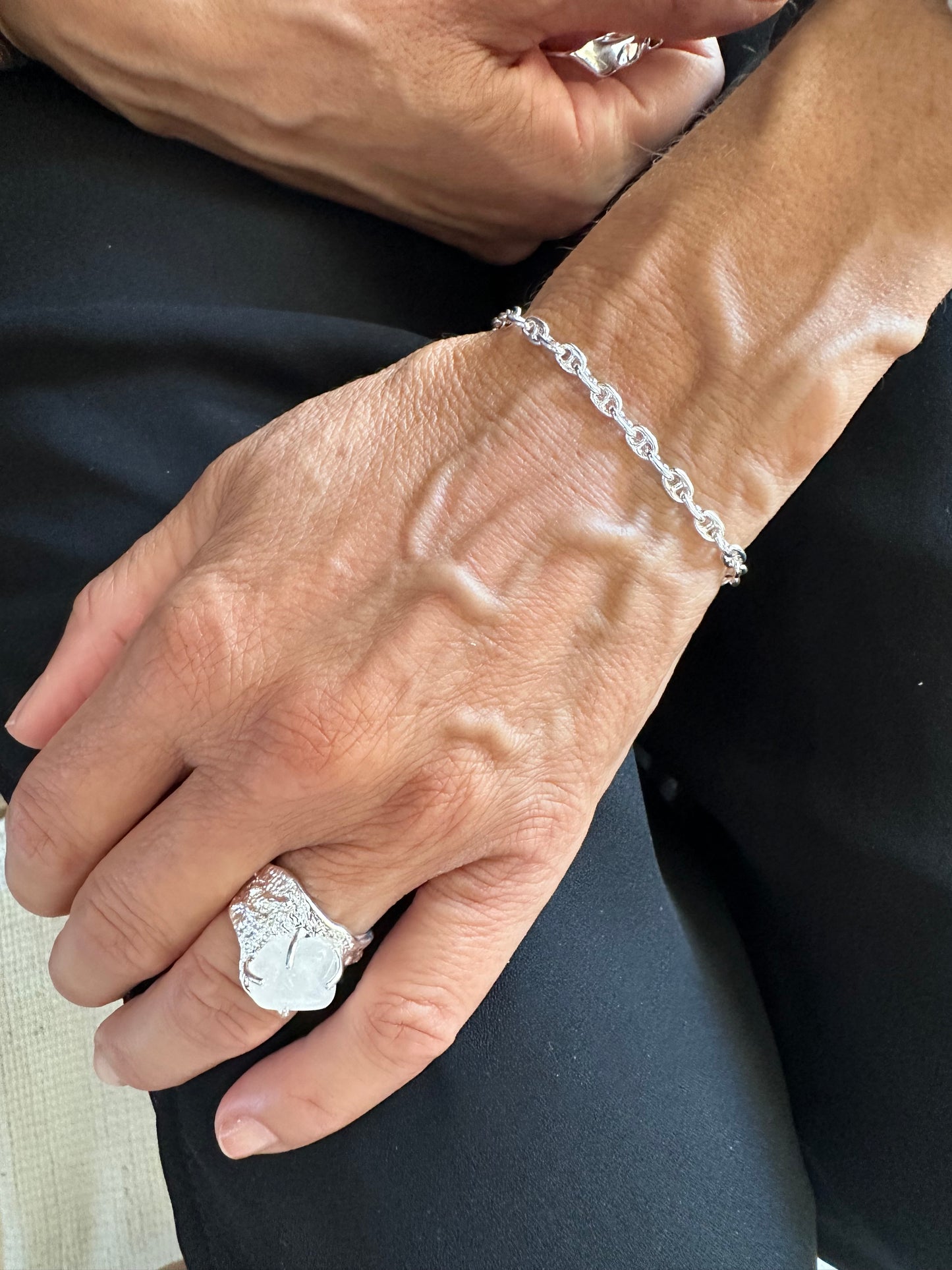 Small Theta Bracelet