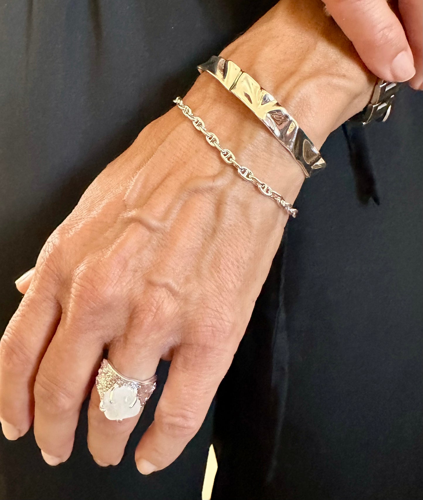 Small Theta Bracelet