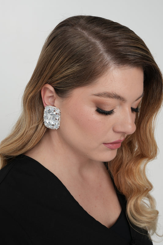 Samantha Large Clip-on Earrings