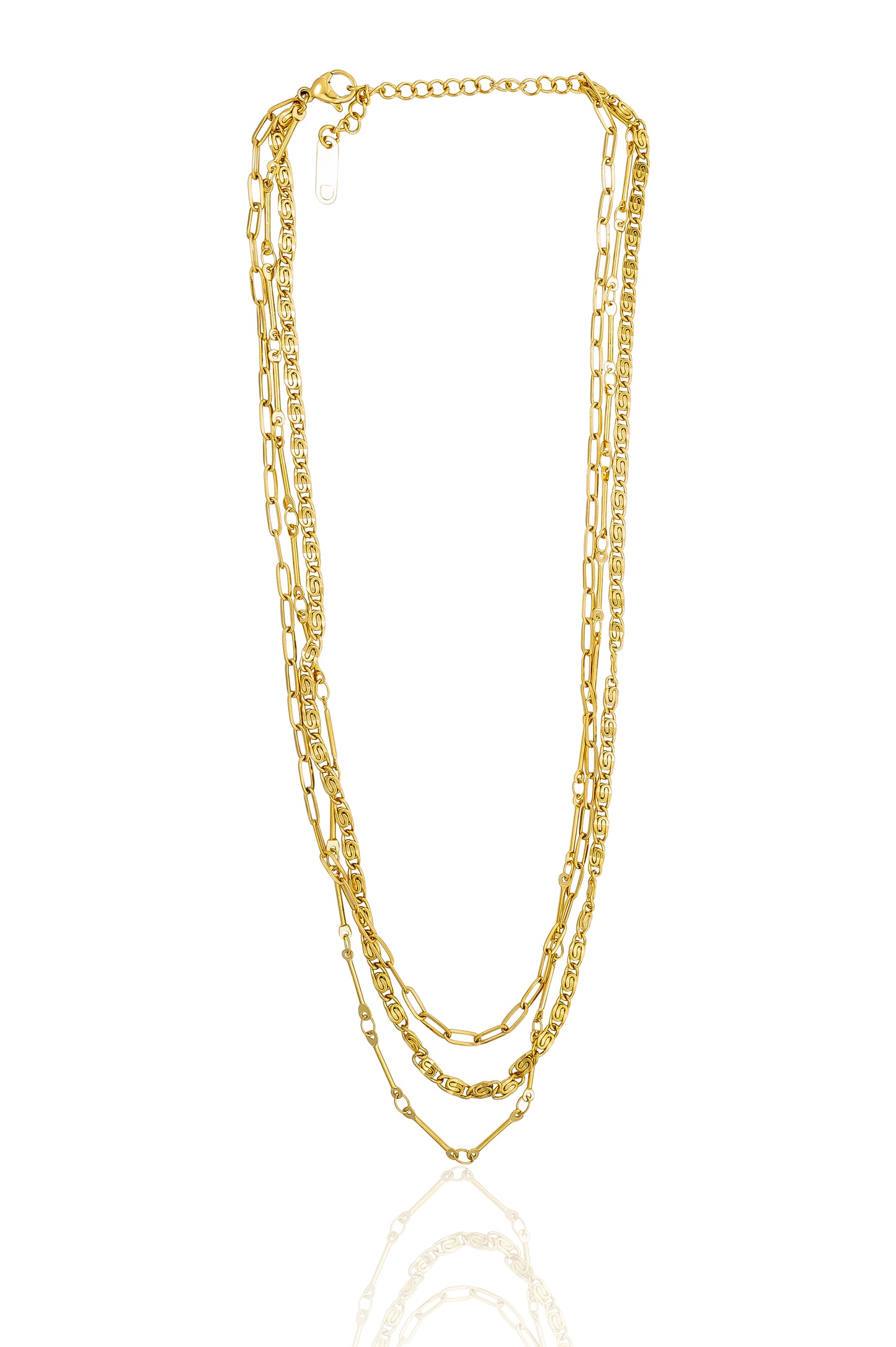 Gold Lines Necklace