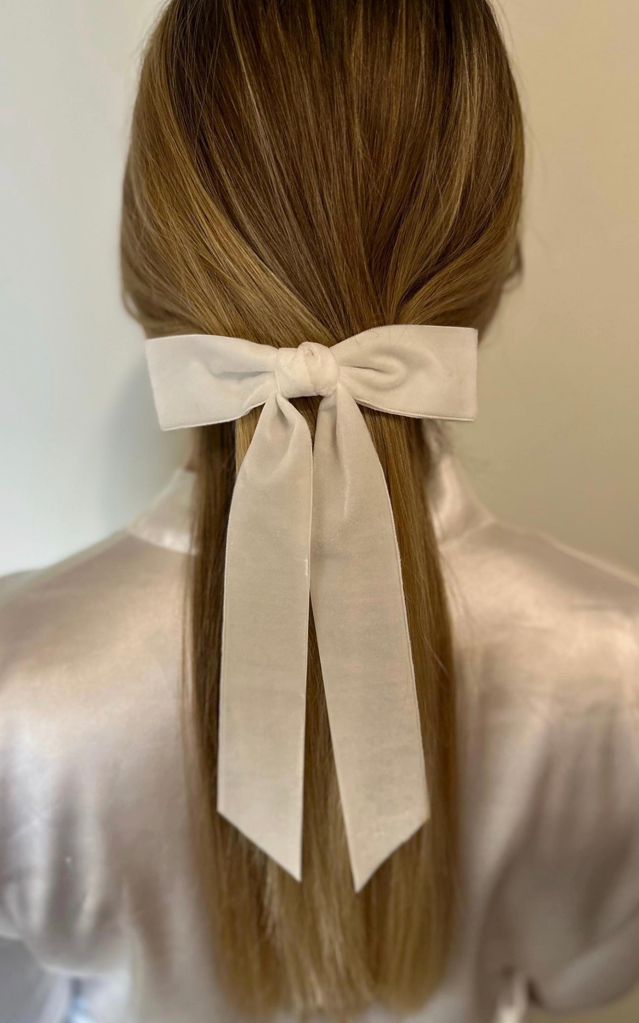 Velvet Bow Hair Clip