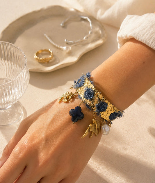Blue Jeans Bracelet