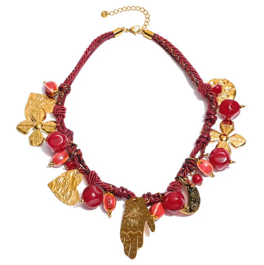 Cinnamon Charm Necklace